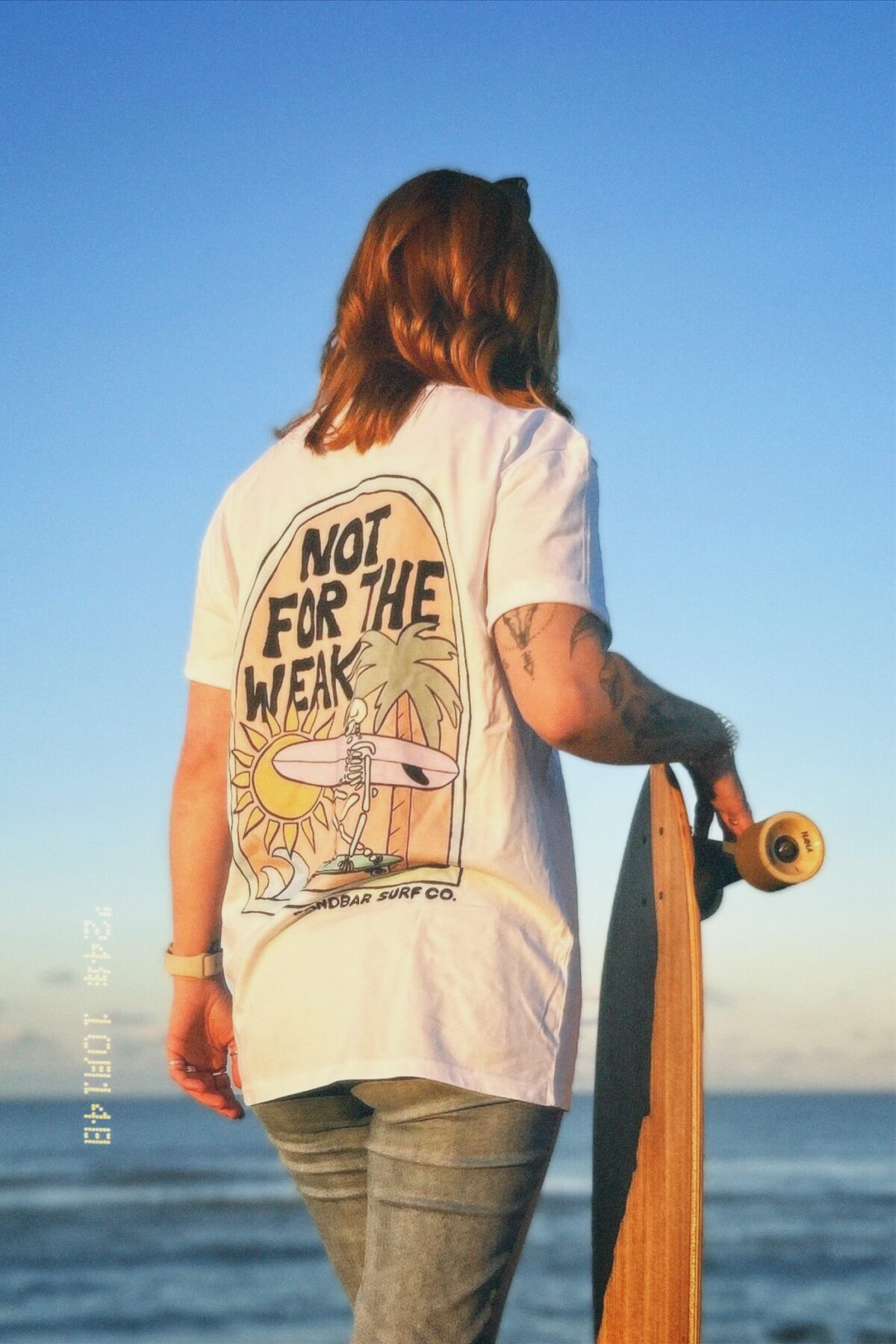Not for the Weak Tee - White