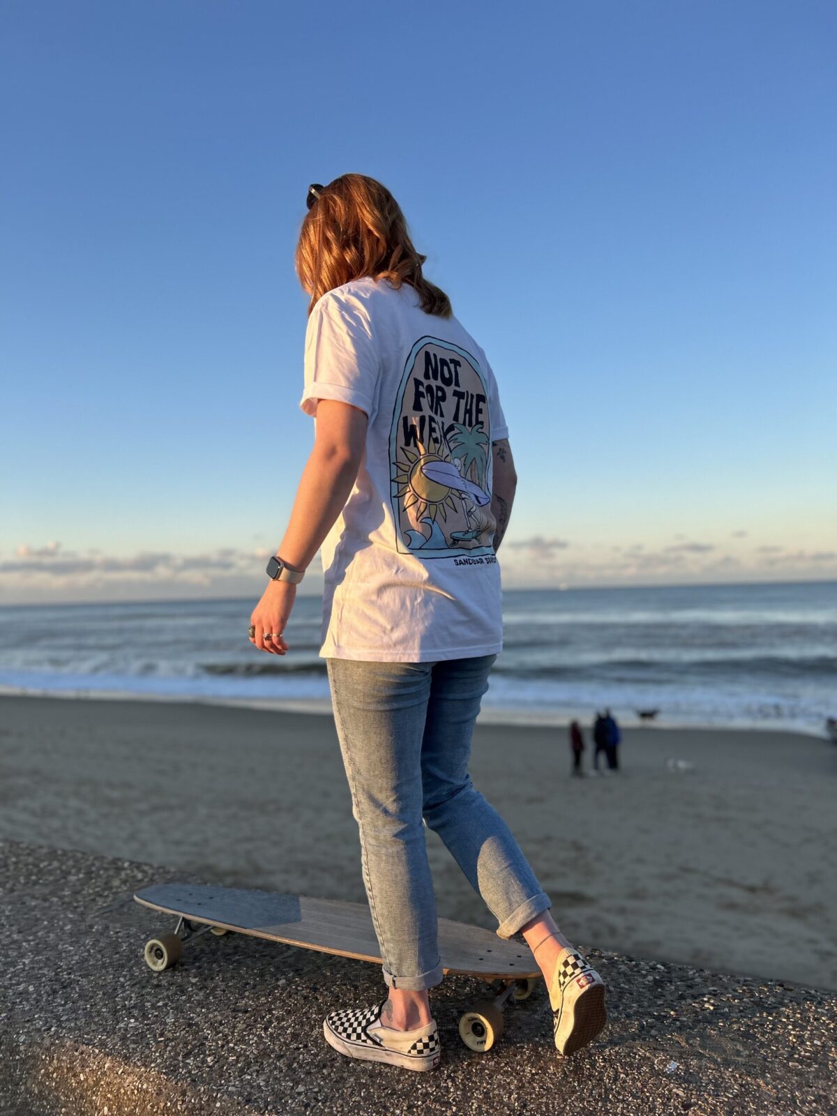 Not for the Weak Tee - White - Image 2