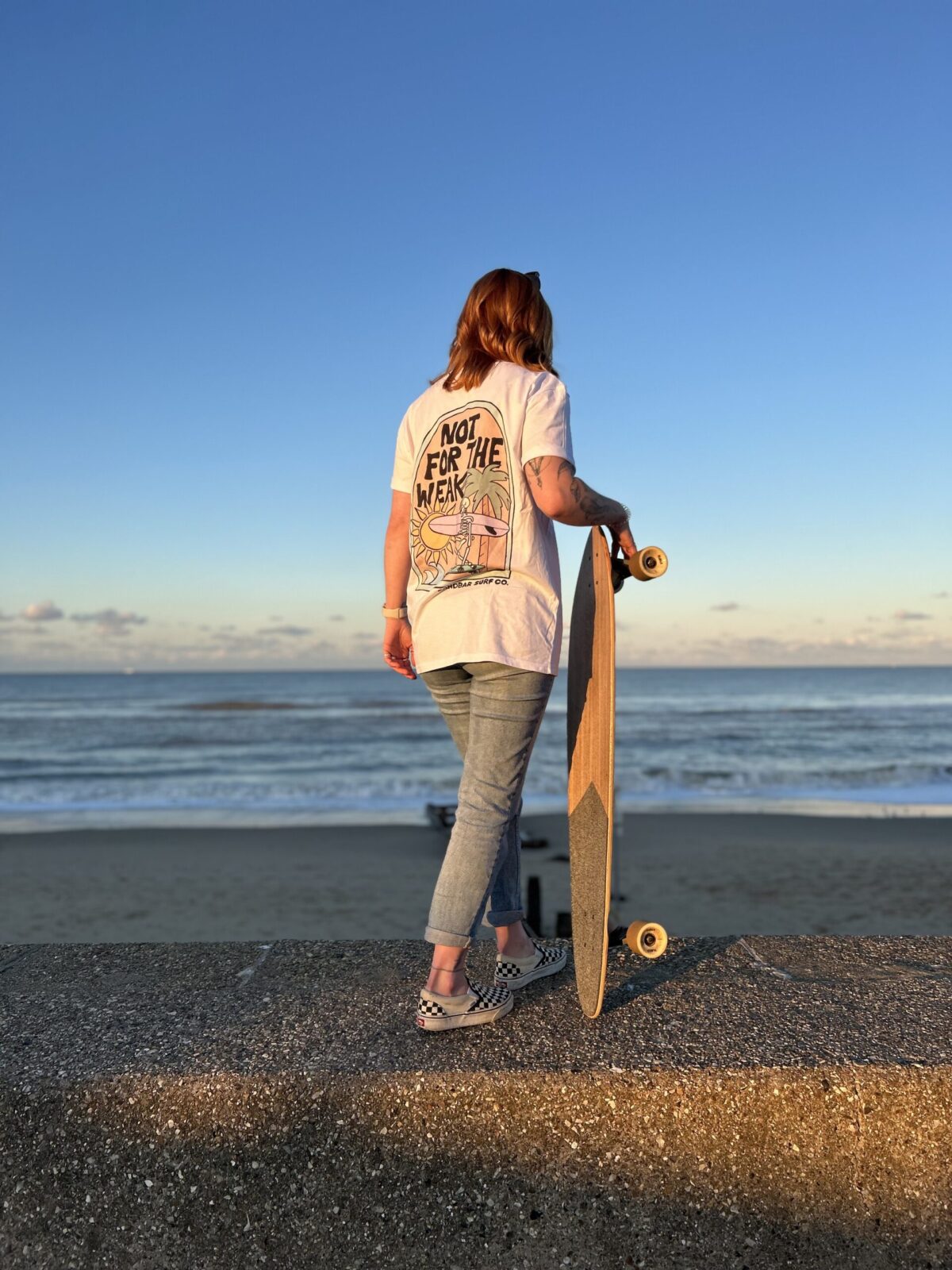 Not for the Weak Tee - White - Image 5