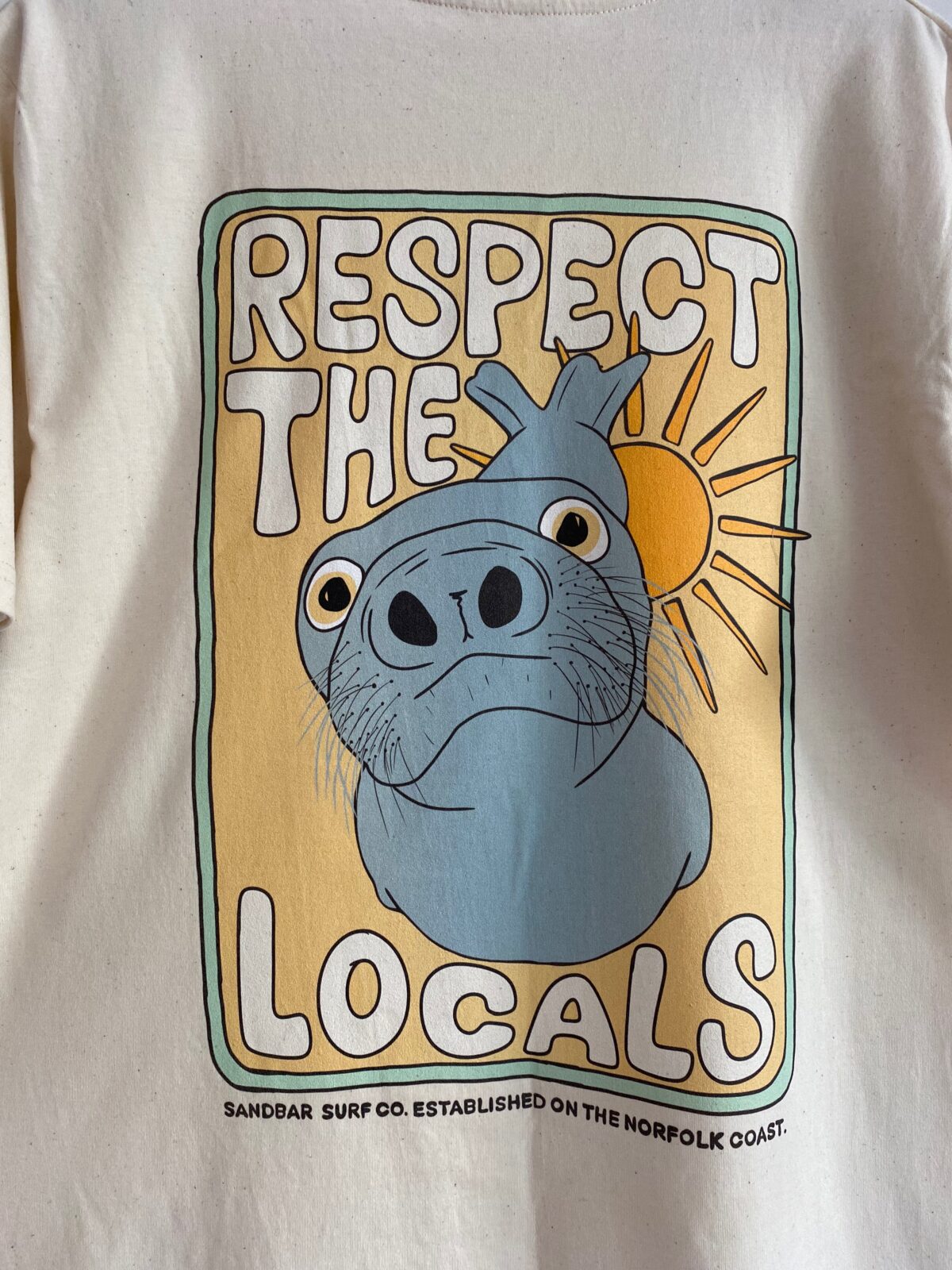 Respect the locals Tee - Image 4